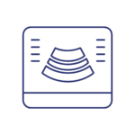DIAGNOSTICA Icona di Diagnostica per immagini (ecografia e radiologia digitale)
