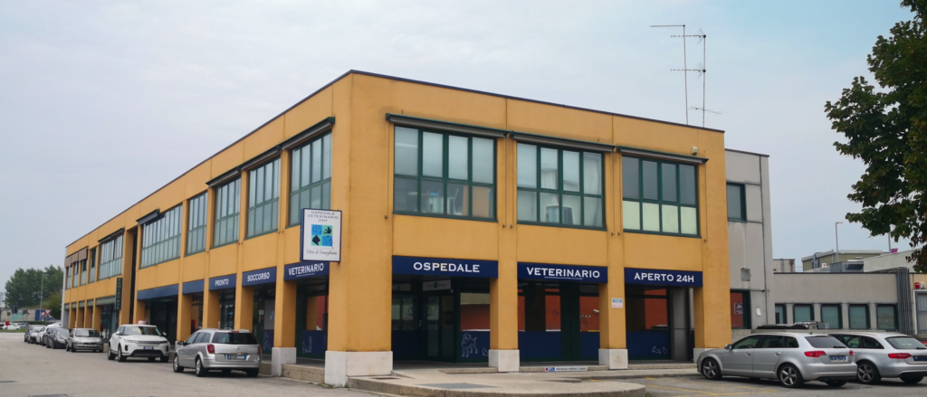 Esterno dell'Ospedale Veterinario Città di Conegliano in provincia di Treviso